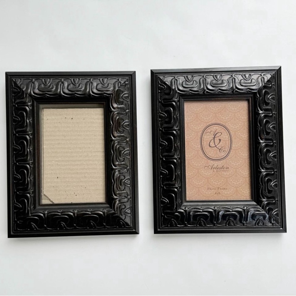 Decorative 4x6” picture Frames